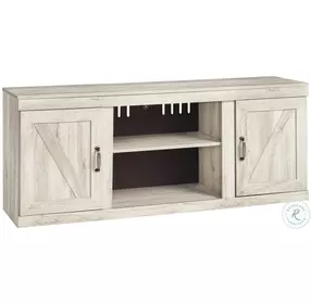 Bellaby Whitewash 3 Piece Entertainment Center
