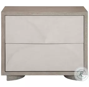 Lunula Flaxen And Vellum Nightstand