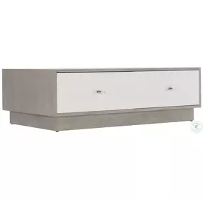 Avenue Grey Truffle And Lacquered White Occasional Table Set