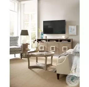 Affinity Gray Round Cocktail Table