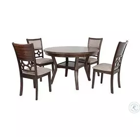 Mitchell Brown Cherry 5 Piece Dining Set