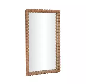Cheyanne Natural Rectangular Wall Mirror