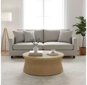 Solaris Natural Round Coffee Table