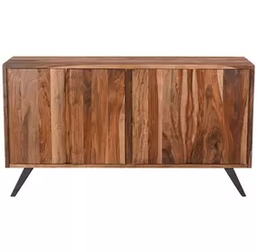 Rosewood Natural Sheesham 4 Door Sideboard