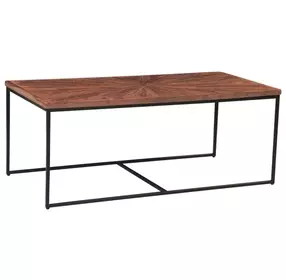 Astoria Brownstone and Gray Rectangular Nesting Coffee Table