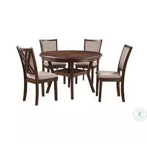 Amy Cherry 5 Piece Dining Set