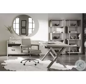 Polk Morel And Glazed Silver Etagere