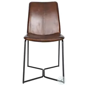 Brisbane Hand Washed Chestnut Dining Chair Set Of 2