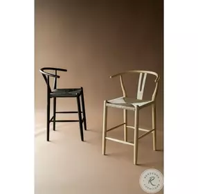 Ventana Natural Counter Height Stool