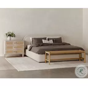 Hawthorn Natural Large Bench