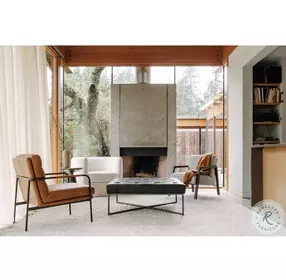 Sonja Charcoal Gray Accent Table