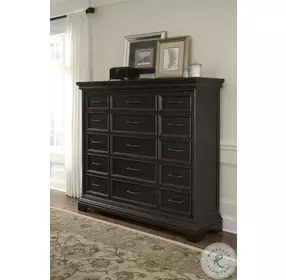 Remington Brown 17 Drawers Master Chest