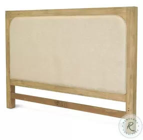 Oakridge Weathered Natural Queen Upholstered Headboard