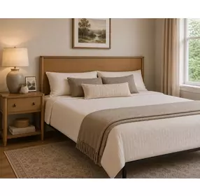 Maplewood Warm Maple King Headboard