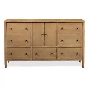Chatham Warm Maple 7 Drawer Door Dresser