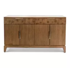 Manhattan Valley Vintage Chestnut 4 Door Credenza