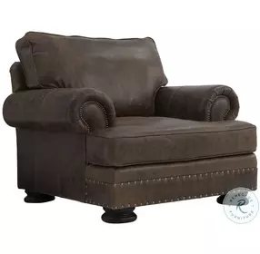 Foster Brown Leather Chair