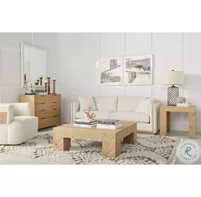 Garrison Washed Oak End Table