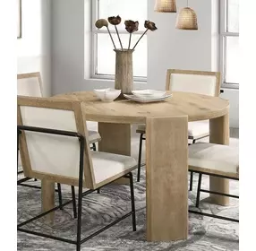 Edenbridge Oak Round Dining Room Set