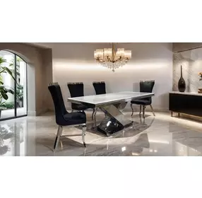 Basilicata Black Side Chair Set of 2