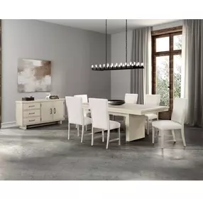 Hagerman Natural 94" Extendable Rectangular Dining Table