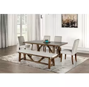Losone Brown 40" Rectangular Dining Table