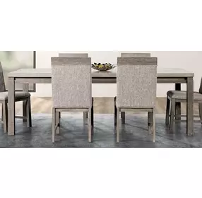 Gristalt Gray and Stone Gray Rectangular Dining Room Set