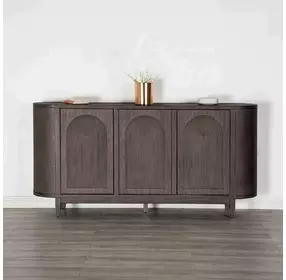 Sterling West Ash Gray 3 Door Server