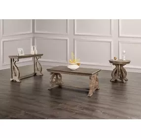 Giordani Weathered Oak Rectangular Sofa Table