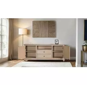 Chesapeake Light White Wash 72" TV Stand