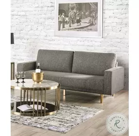 Elverum Charcoal Gray Living Room Set