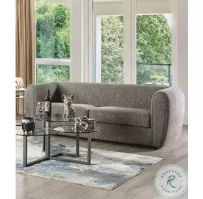 Verdal Charcoal Gray Living Room Set