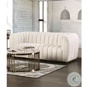 Aversa Off White Living Room Set
