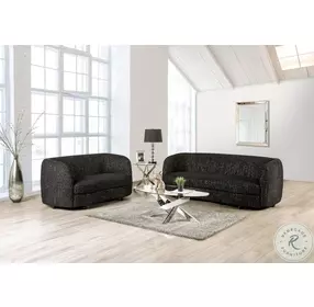 Versoix Black Sofa