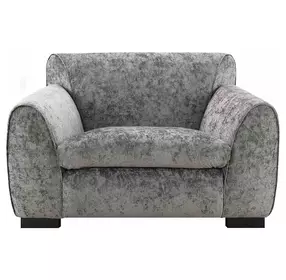 Severo Gray Upholstered Accent Chair