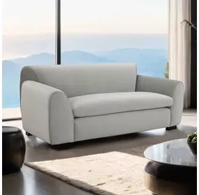 Severo Light Gray 69" Loveseat