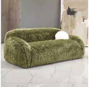 Darwen Green Living Room Set with Pillow