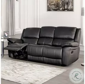Glarus Black 82" Manual Reclining Living Room Set