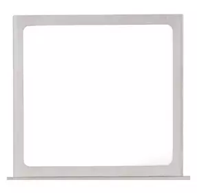 Crowthorne White Oak Rectangular Dresser Mirror