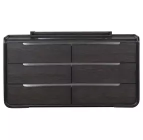 Osterley Black 6 Drawer Dresser