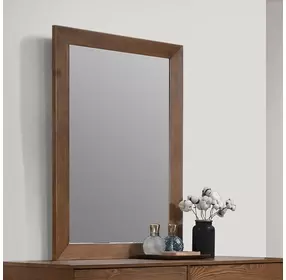 Tromso Walnut Rectangular Dresser Mirror