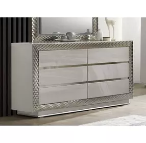 Ventnor Gray 6 Drawer Dresser