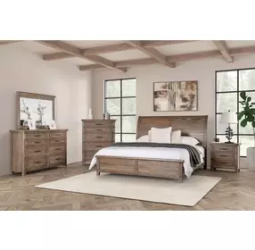 Merthyr Brown 5 Drawer Chest