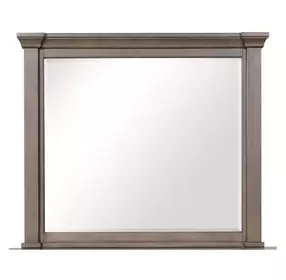 Huddersfield Dark Walnut Rectangular Dresser Mirror