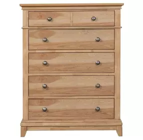Mchenry Natural Oak 5 Drawer Chest