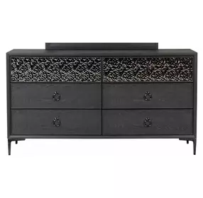 Bashford Espresso 6 Drawer Dresser