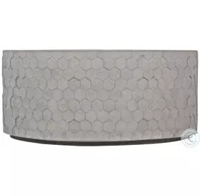 Athena Natural Concrete Round Cocktail Table