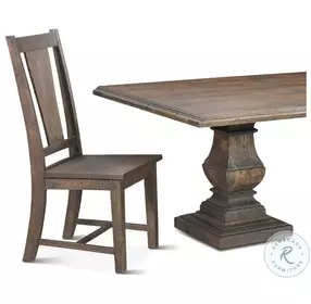 Toulon Weathered Mango 98":Dining Table