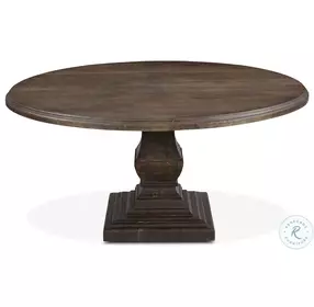 Toulon Weathered Mango 60" Round Dining Table