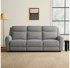 Antonius Gray 87" Manual Reclining Sofa